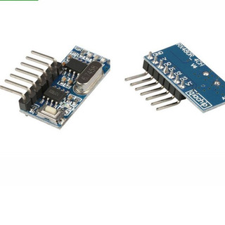 Mạch thu sóng rf học lệnh 433mhz rx480 4 kênh giải mã thay thế pt2262 2272 bộ điều khiển rf không dây từ xa