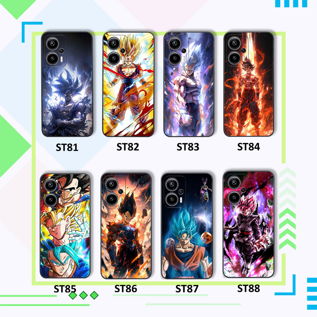 Ốp Xiaomi REDMI NOTE 12T PRO/ POCO X4 GT/ REDMI NOTE 11T PRO in hình dragon.ball siêu xay da siêu đẹp