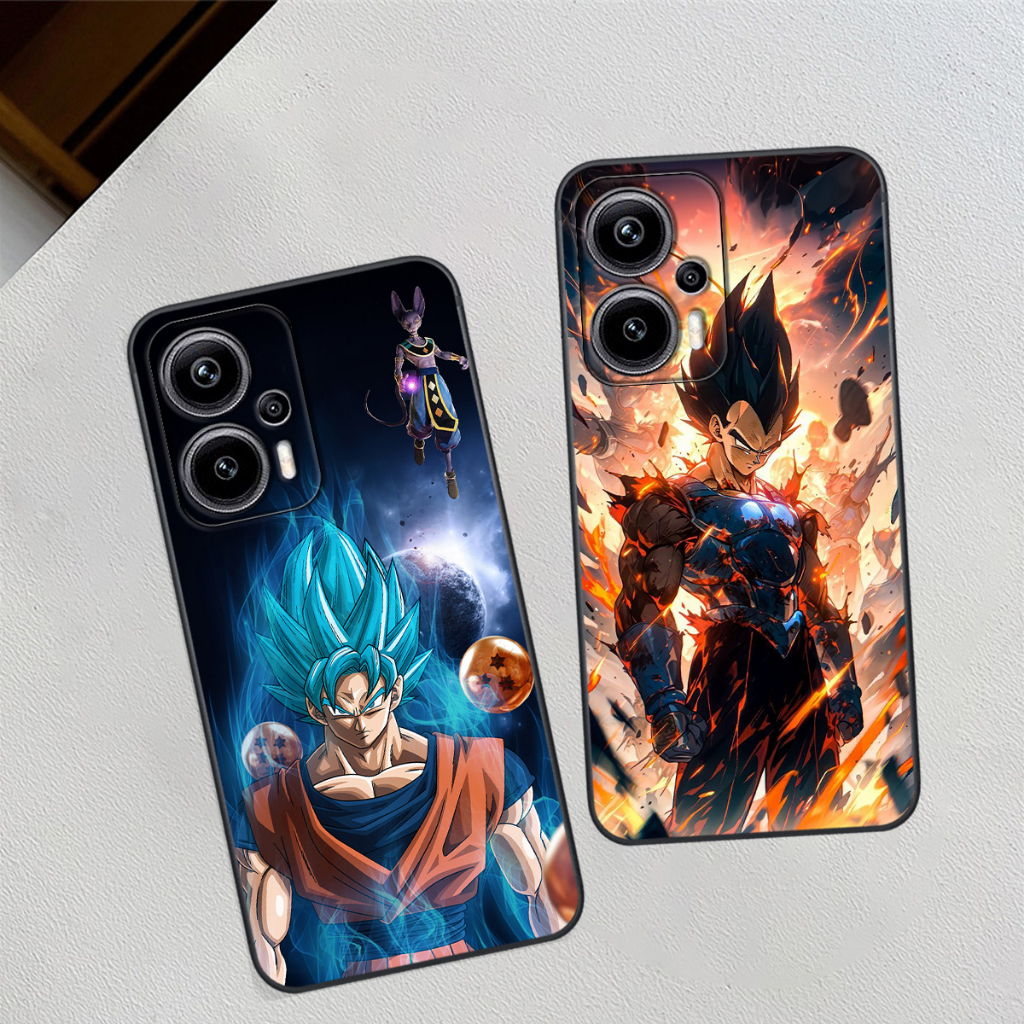 Ốp Xiaomi REDMI NOTE 12T PRO/ POCO X4 GT/ REDMI NOTE 11T PRO in hình dragon.ball siêu xay da siêu đẹp