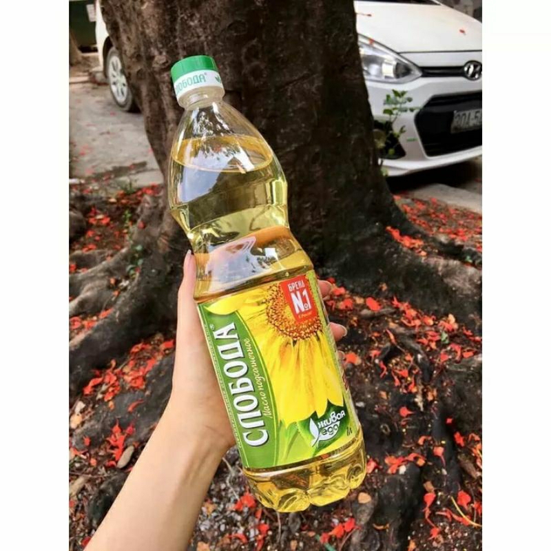 Dầu Ăn Hướng Dương Hữu Cơ Sloboda Organic Nga