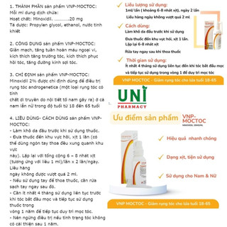 ✅(Tặng Khẩu Trang 4L Chất Chính Hãng) VNP-Moctoc Xịt Mọc Tóc Hiệu Quả  lọ 60ml