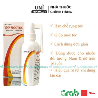 ✅ vnp-moctoc xịt mọc tóc hiệu quả lọ 60ml