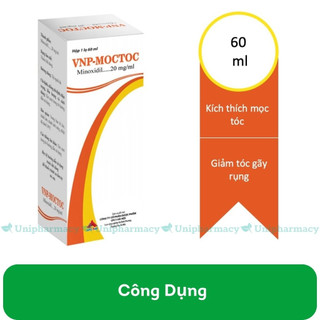 ✅(Tặng Khẩu Trang 4L Chất Chính Hãng) VNP-Moctoc Xịt Mọc Tóc Hiệu Quả  lọ 60ml