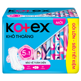 BĂNG VỆ SINH KOTEX HÀNG NGÀY KHÁNG KHUẨN