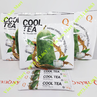03 bịch trà trà bí đao cool tea trần quang 336g