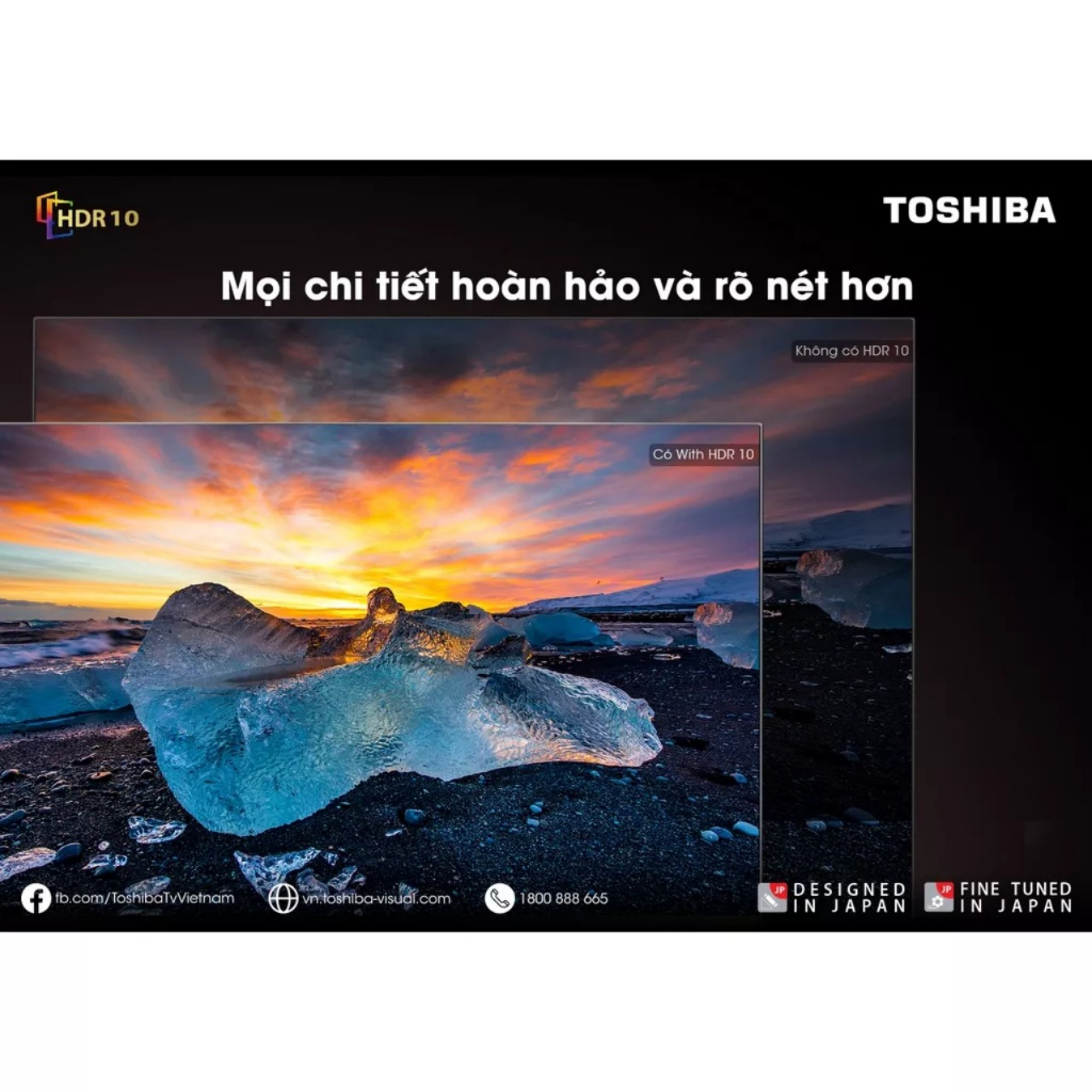 Smart TV TOSHIBA Google LED 4K UHD tràn viền 43'' 43C350LP - Tìm kiếm bằng giọng nói - Bảo hành chính hãng 2 năm