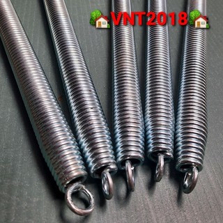 Lò xo kéo tóm 2 đầu phi 20 dài 500mm sợi 3.0mm