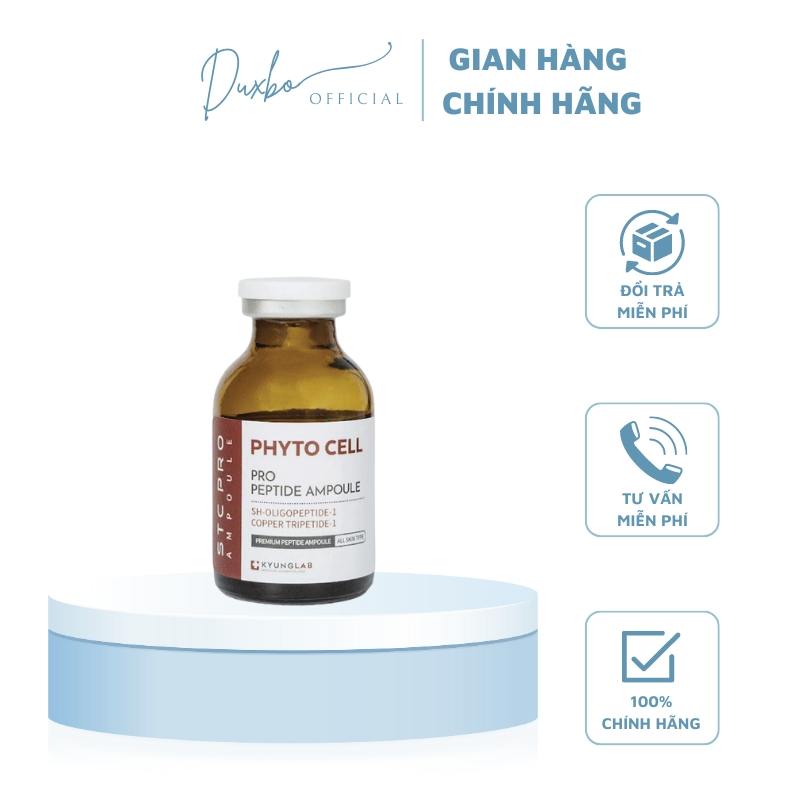 Tế Bào Gốc KyungLab Phyto Cell Pro Peptide Ampoule Phục Hồi Trẻ Hóa, Nâng Cơ Da 20ml - DUXBO