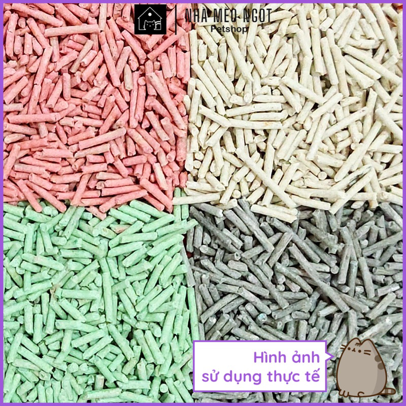 Cát Đậu Nành Cho Mèo Kuerke 6L Khử Mùi Không Bụi