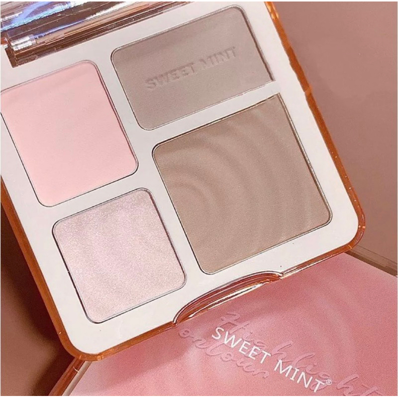 Bảng tạo khối bắt sáng Sweet Mint 4 ô