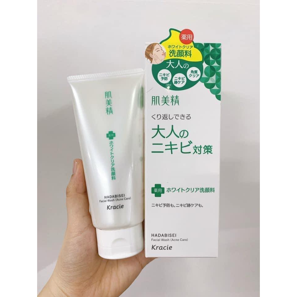 Sữa rửa mặt giảm mụn Kracie Hadabisei Nhật Bản