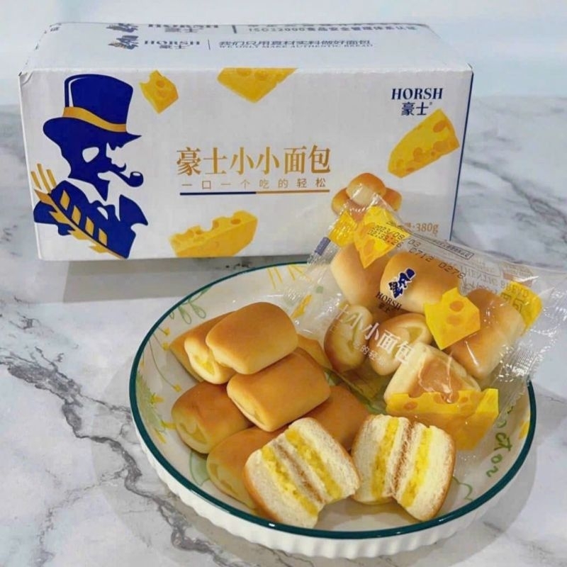 Bánh mỳ viên nhân phô mai Horsh 1 gói NSX 03/11/2023