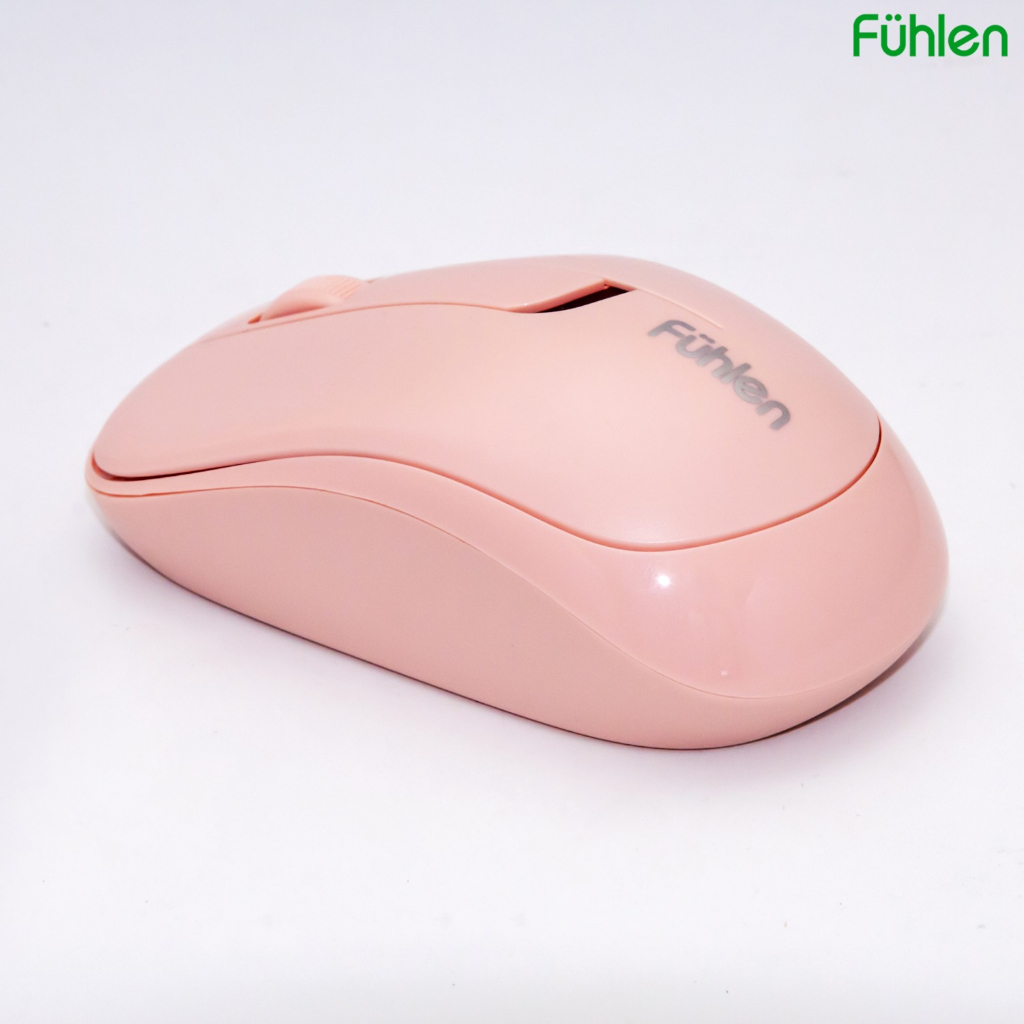 Chuột máy tính không dây Fuhlen A09B Pink Optical Wireless Fuhlen - Bảo hành 2 năm