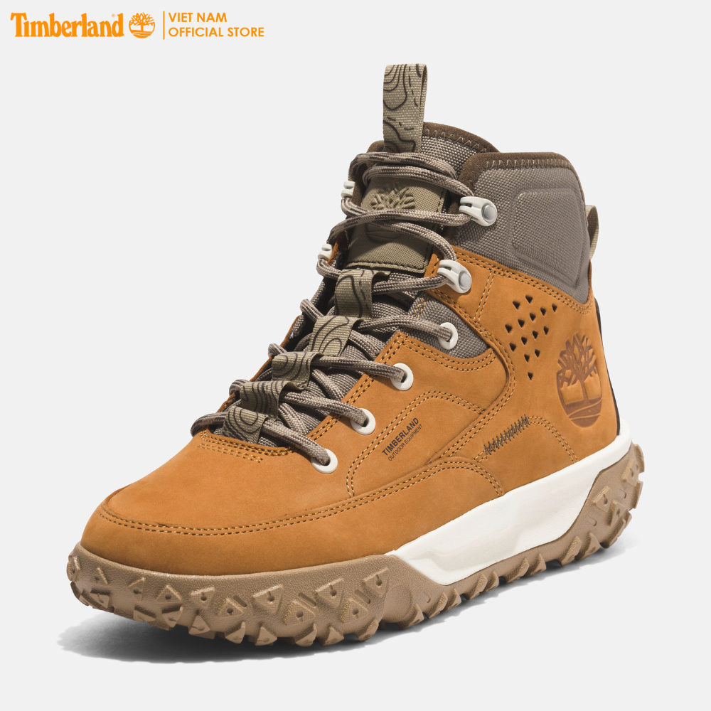 [Original] Timberland Giày Thể Thao Nam Leo Núi GreenStride™ Motion 6 Mid Leather Wheat Nubuck TB0A62VC24