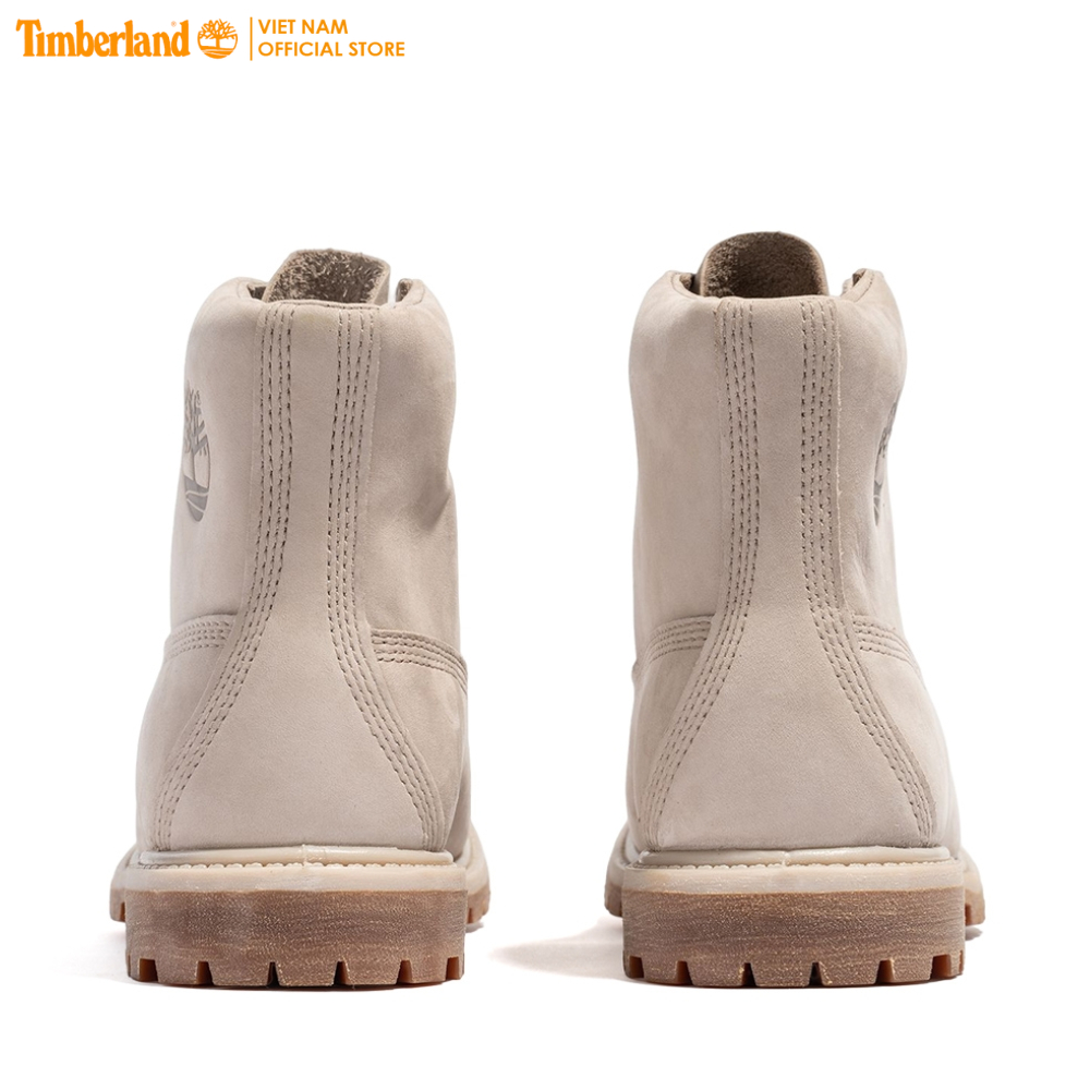 [Original] Timberland Giày Boot Nữ Paninara Collarless 6inch Waterproof Boot Light Taupe Nubuck TB0A44KUAI