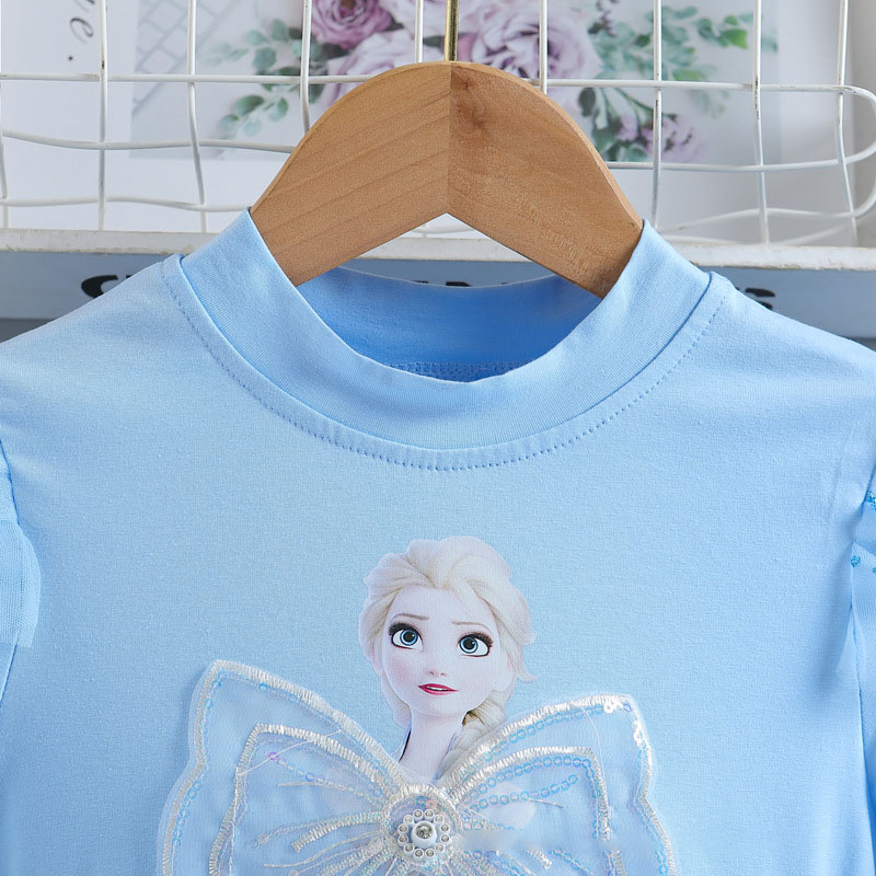 Váy công chúa Elsa cho bé gái 3-8 tuổi đi học, đi chơi mẫu mới