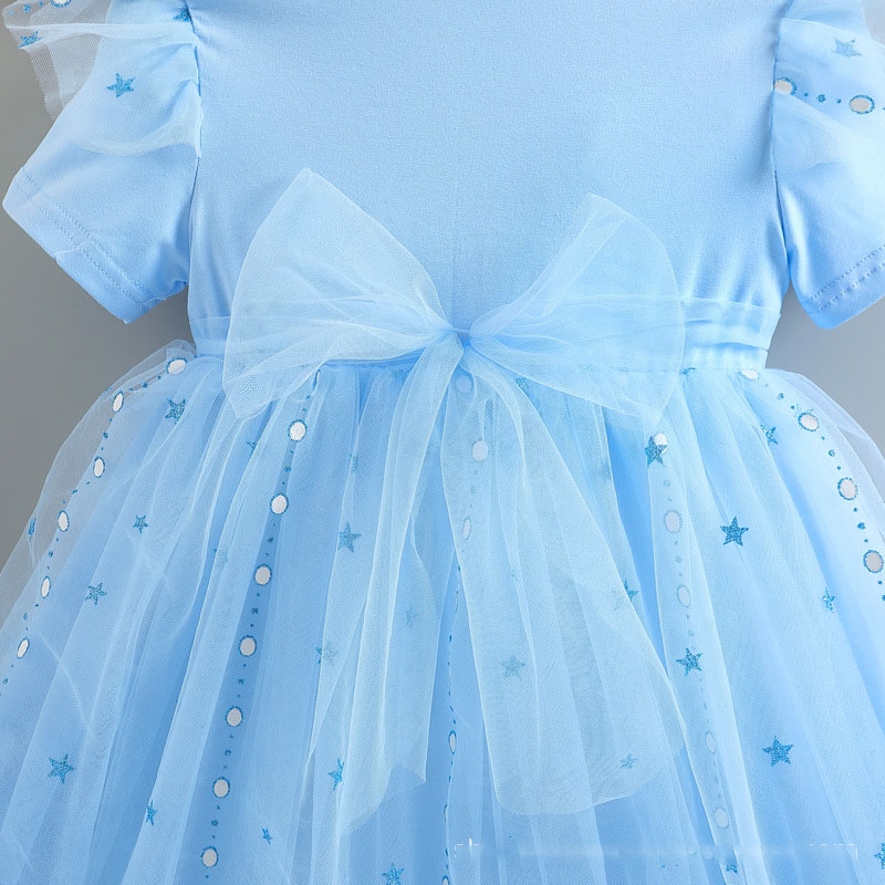 Váy công chúa Elsa cho bé gái 3-8 tuổi đi học, đi chơi mẫu mới