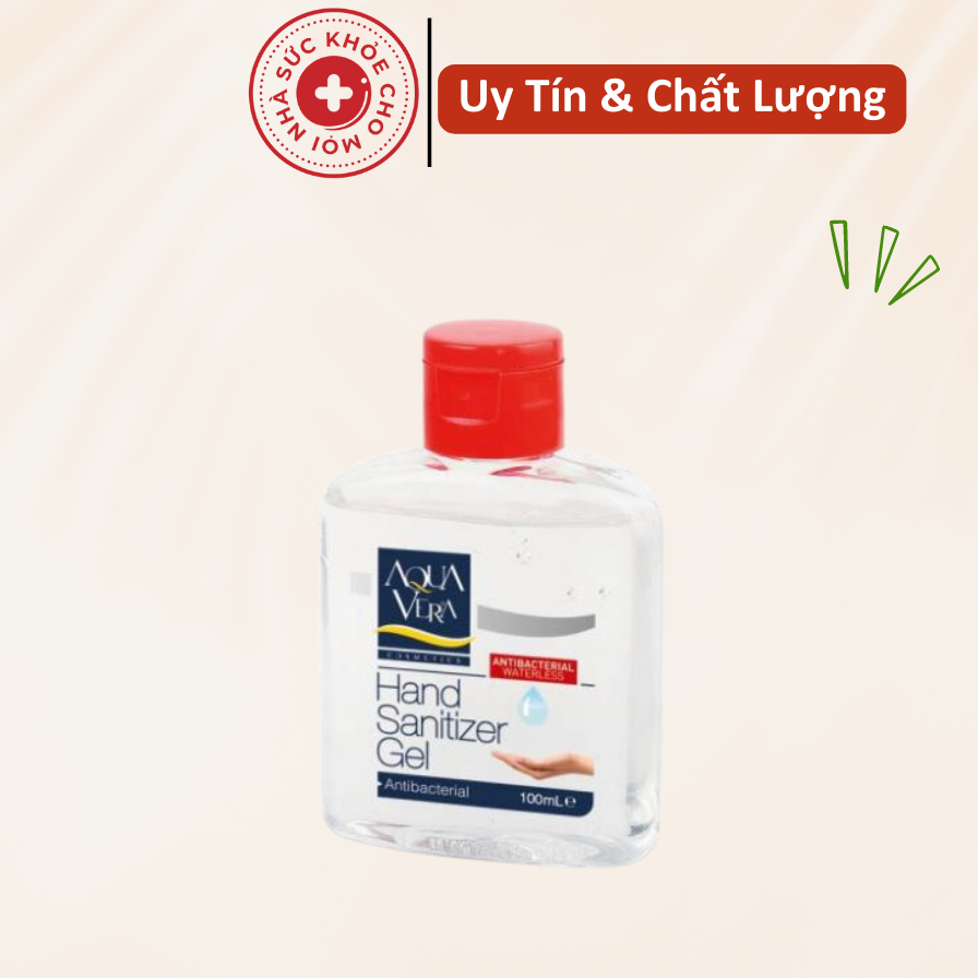 Gel rửa tay diệt khuẩn không dùng nước Aquavera 100ml nhập khẩu thổ nhĩ kỳ