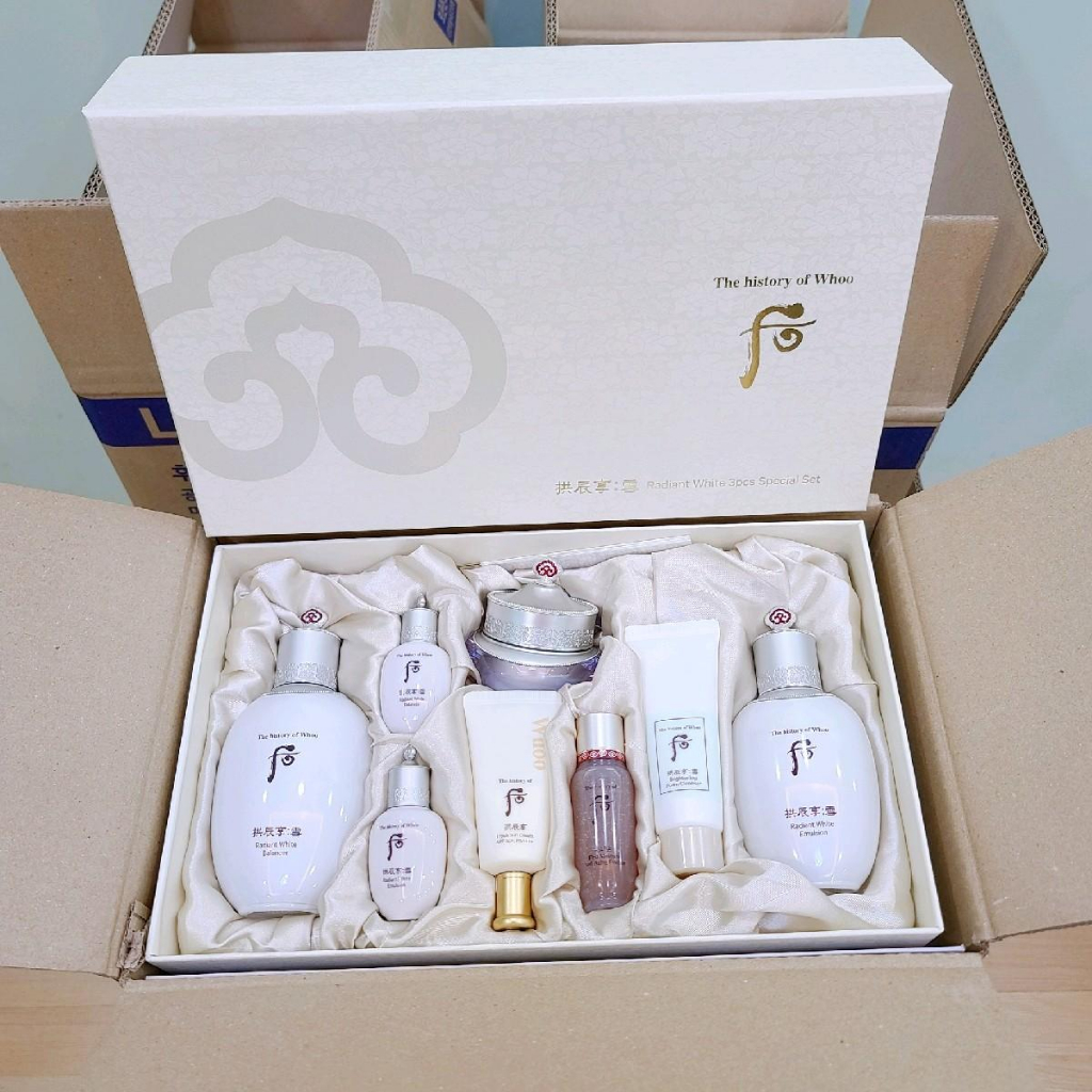 Set W.h.o.o trắng da và mờ thâm nám tàn nhang Gongjinhyang Seol Date 2026
