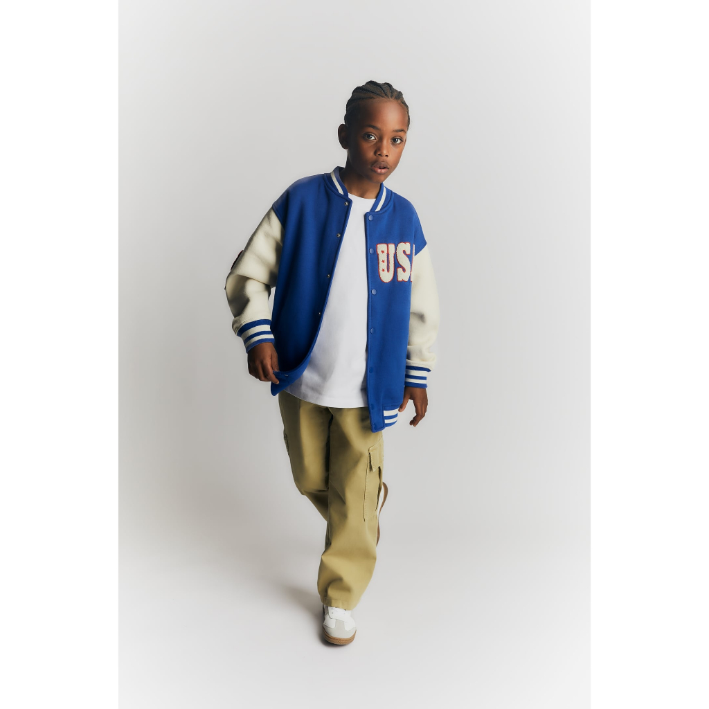 Áo khoác bomber Za.Ra ấm, đẹp cho bé trai size 13-14Y