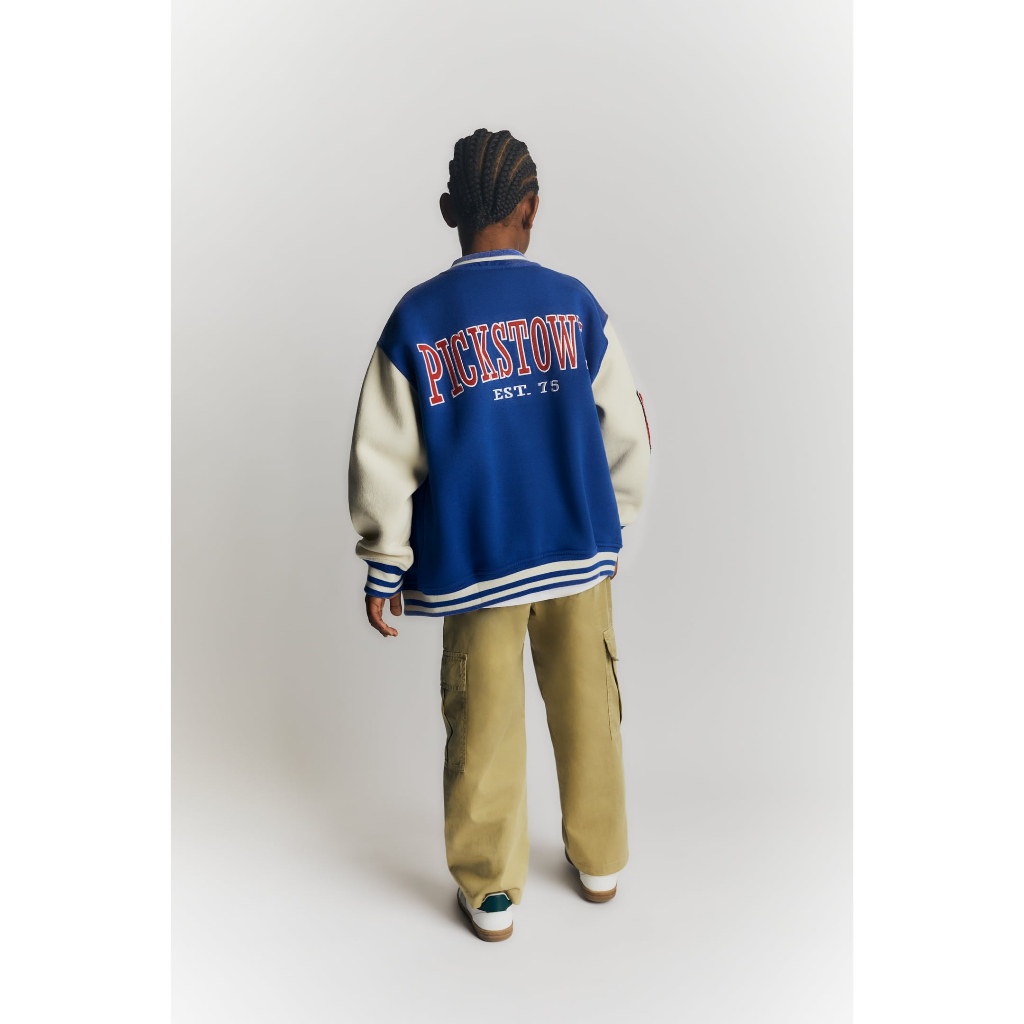 Áo khoác bomber Za.Ra ấm, đẹp cho bé trai size 13-14Y