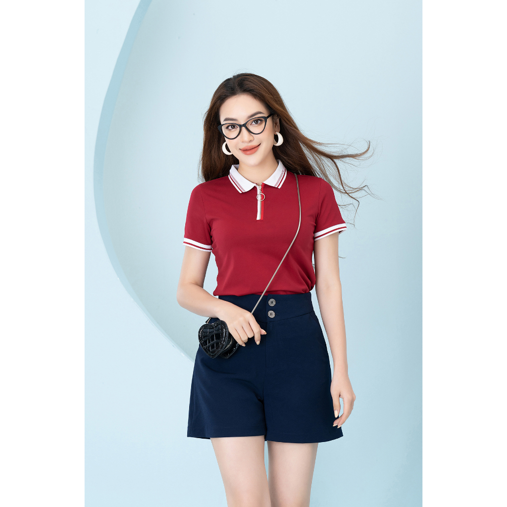 [Mã FATRENDAUG giảm đến 30k tối đa 99k] Áo polo nữ chất cotton lạnh - Áo phông nữ có cổ - LOZA PT061020