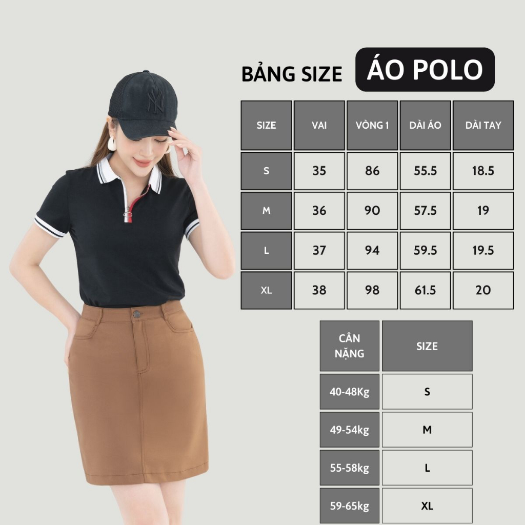 [Mã FATRENDAUG giảm đến 30k tối đa 99k] Áo polo nữ chất cotton lạnh - Áo phông nữ có cổ - LOZA PT061020