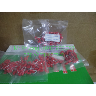 Cosse pin rỗng E1508, E0508, E7508, E1008 và E2508: - BỊCH 100 CÁI