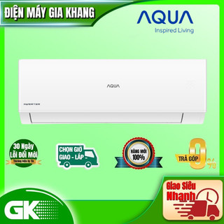 Aqa-rv9qc - miễn phí công lắp đặt máy - máy lạnh aqua inverter 1 hp aqa-rv9qc - giao miễn phí hcm