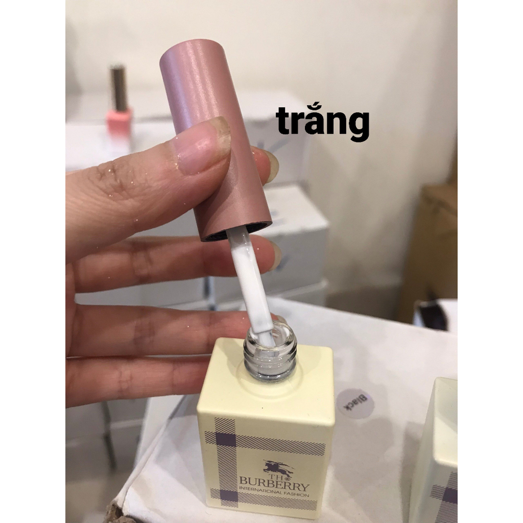SƠn Gel Buberry Trắng, Đen, Đỏ Lẻ Màu, SƠn Lên Chuẩn màu Mướt Mịn