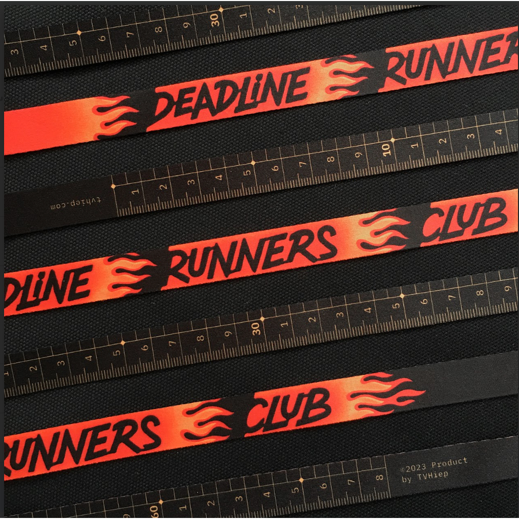 Dây đeo thước đo - Deadline Runners Club