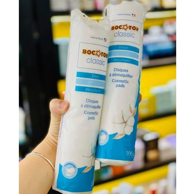 Bông tẩy trang Bocoton 100 miếng HYDR1130