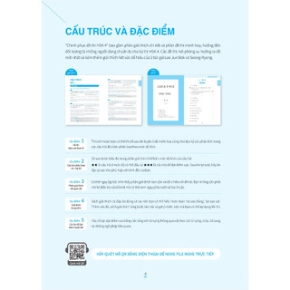 Sách - Chinh Phục Đề Thi Hsk 4 (Kèm Giải Thích Ngữ Pháp Chi Tiết) (MGB)
