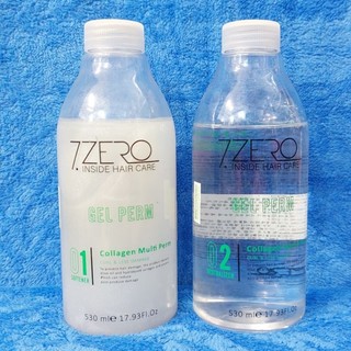 Thuốc Uốn tóc lạnh đa năng 7.Zero siêu mềm Hàn Quốc 2 chai x 530ml