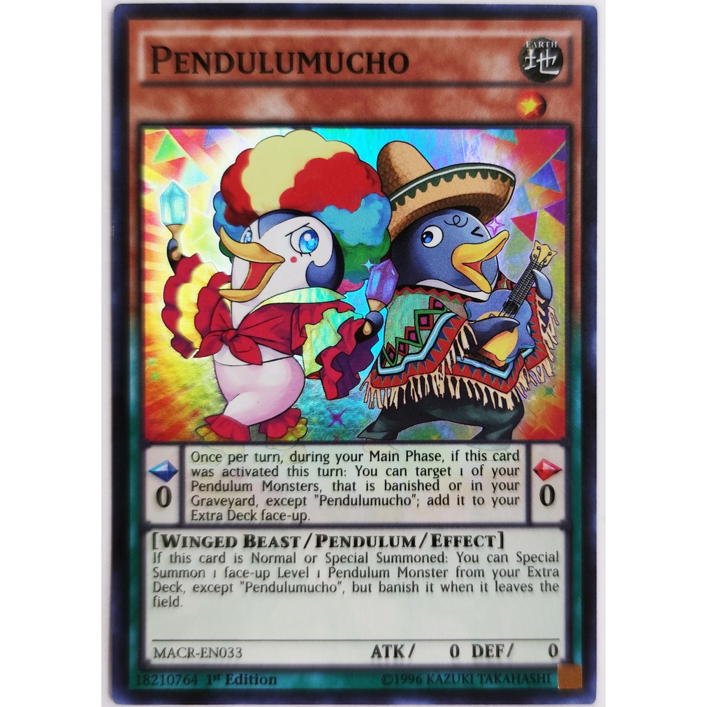 [Thẻ Yugioh] Pendulumucho |EN| Super Rare