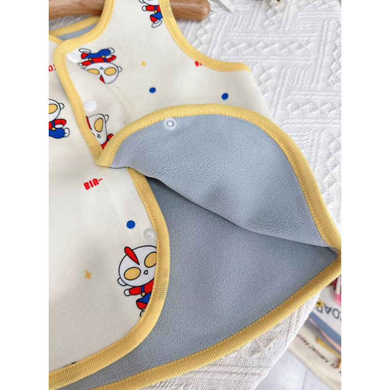 Áo gile giữ nhiệt lót nhung cao cấp bé trai bé gái