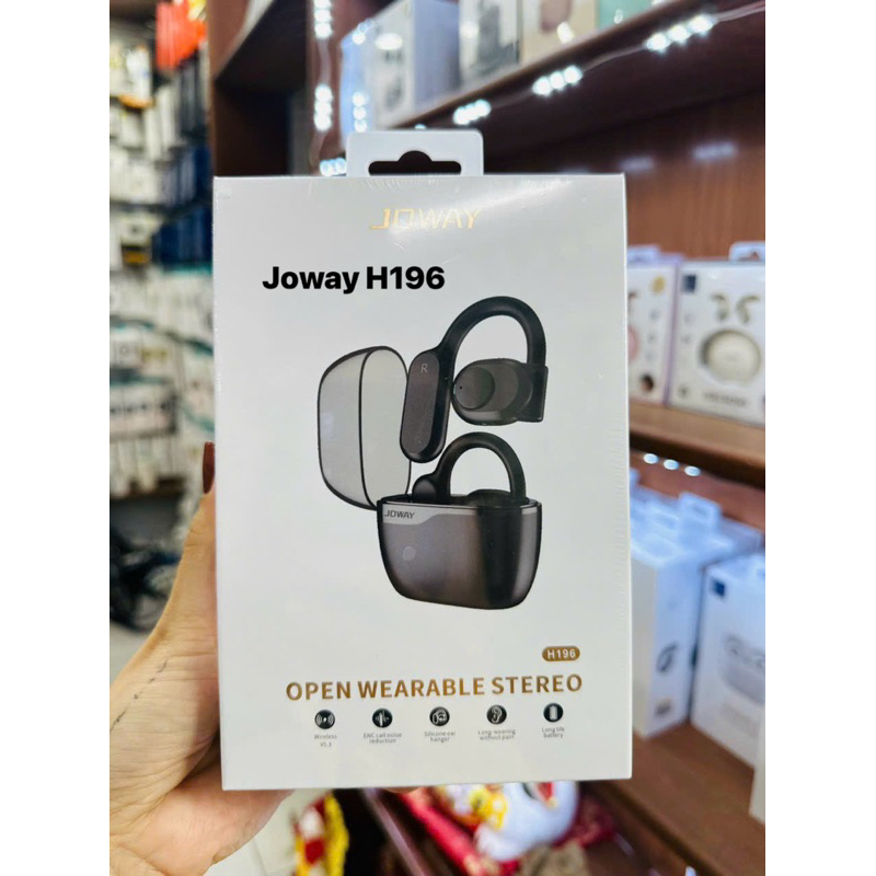 Tai nghe Bluetooth JOWAY H186 nhét tai 2 bên hoạt động thể thao