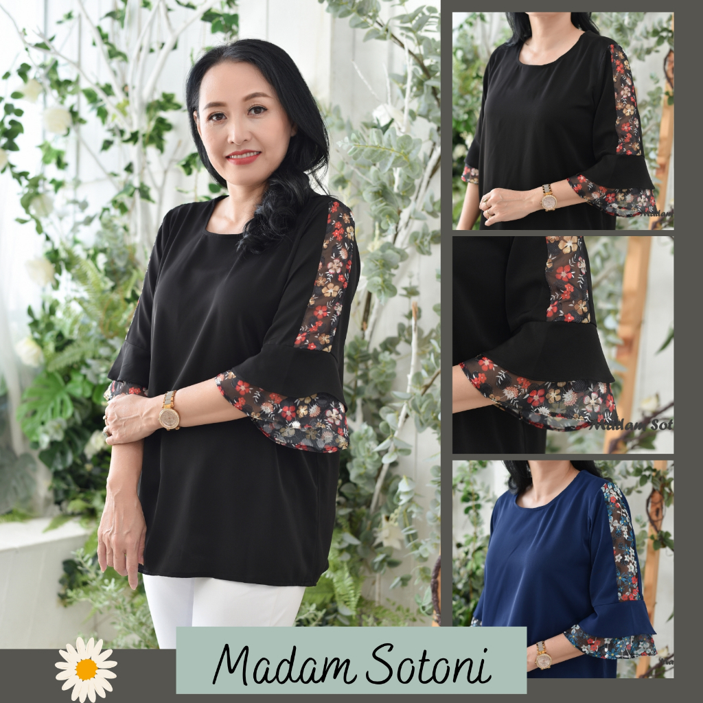 Madam Sotoni - Thời trang trung niên - Áo kiểu nữ trung niên - MGDH1009