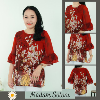 Madam Sotoni - Thời trang trung niên - Áo kiểu nữ trung niên - VDD2B18