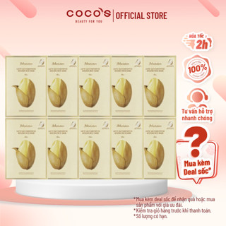 Combo 10 Mặt Nạ Làm Trắng, Chống Lão Hóa Jm solution Lacto Saccharomyces Golden Rice Mask 30ml x 10