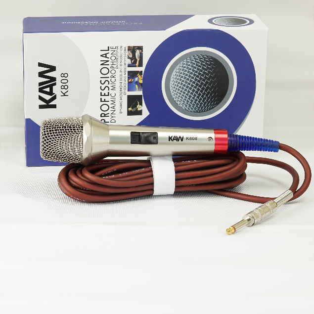 Micro KAW chuyên nghiệp - dây Siêu dài, chống hú, chống vọng cao, bắt âm cực nhạy - Bảo hành 1 đổi 1