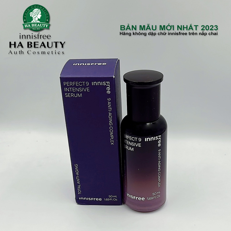 Tinh chất chống lão hóa chuyên sâu 9 loại thảo mộc innisfree Perfect 9 Intensive Serum 50 ml