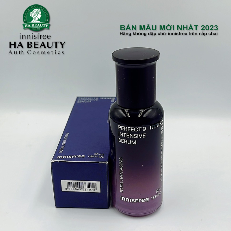 Tinh chất chống lão hóa chuyên sâu 9 loại thảo mộc innisfree Perfect 9 Intensive Serum 50 ml