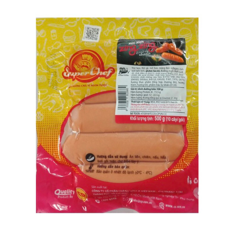 XÚC XÍCH VEALZ CP 500gr