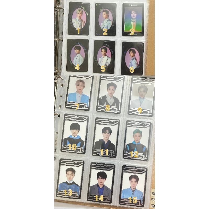 Ảnh thẻ NCT  official photocard/ID/circle card