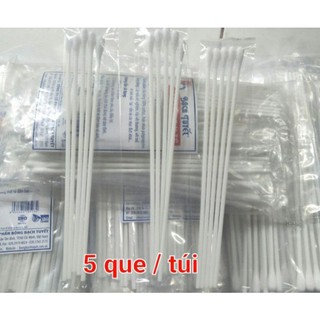 TĂM BÔNG Y TẾ BẠCH TUYẾT Gói 100 que.