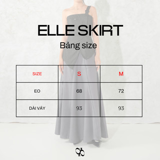 Chân váy xoè dáng dài INTO EIGHT thiết kế (Elle Skirt)