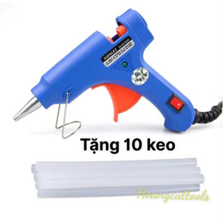 COMBO Súng Bắn Keo 20w ( Máy bắn keo ) TẶNG 10 Cây Keo Nến Đi Kèm