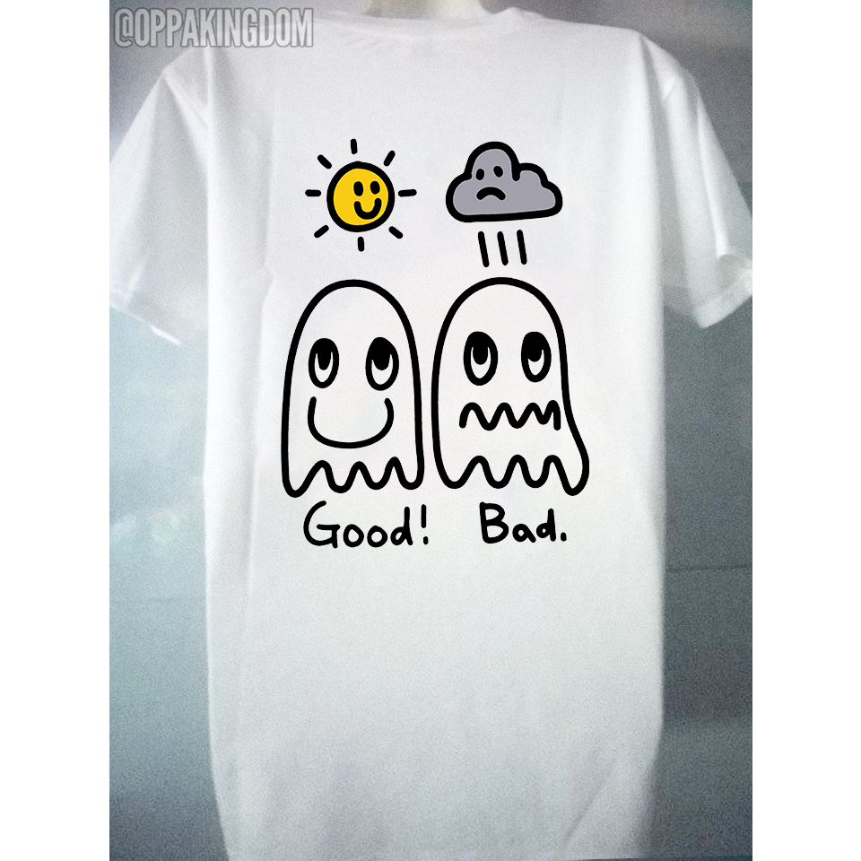 Áo thun tay ngắn Good Bad giống Fourth Nattawat, GeminiFourth