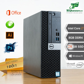 Máy bộ dell/ hp i7 gen 9, i7 gen 6 ram 16g ssd nvme 256g win 10 pro